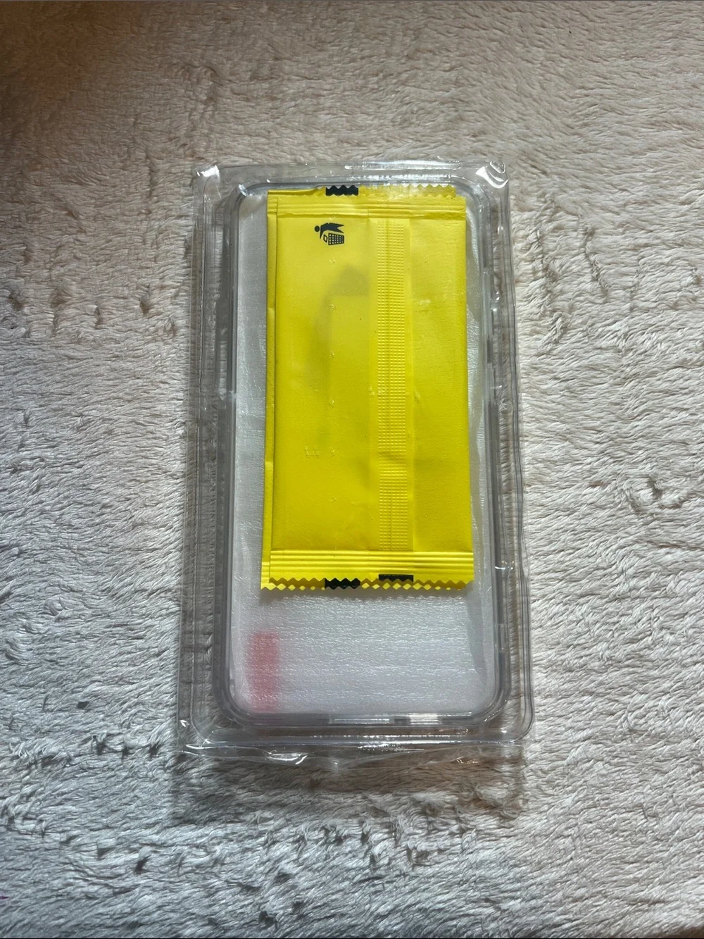 Samsung Galaxy S24 FE Clear and White Magnetic Phone Case and Screen Protector